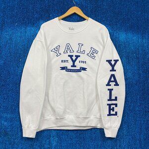 Yale Est 1701 Ivy League University Spirit Week Crewneck L